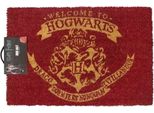 Tappeto Da Porta Ufficiale Di Harry Potter Welcome To Hogwarts NS4914 (Taglia Unica) (Rosso)