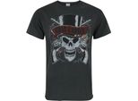 Amplified Offizielles Herren Guns N Roses Deaths Head T-Shirt NS4506 (S) (Anthrazit)
