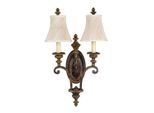 Lampada Da Parete 2Xe27 Colore Noce Salotto2 Feiss