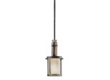 Lampada A Sospensione Ahrendale In Ferro Antico 1Xe27 60W Kichler