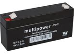 Batteria Al Piombo Multipower MP3,3-6 Pb 6V / 3,3Ah