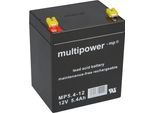 Batteria Al Piombo Multipower Mp 5.4 -12 Pb 12V 5.4Ah