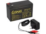 Batteria Agm Blei 12V 7,2Ah + Ladeger