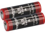 2X Kraftmax Batteria Al Litio 3,6V LS14500 ER14505 Aa - Cella