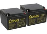 Batteria Set Compatibile Con La Centrale Antincendio Siemens FC2020-AA