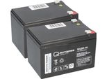 Batteria Compatibile E-Mobile E-Scooter Mobilis 2X 12V 15Ah