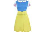 Principessa Disney - Costume Da Donna NS5441 (M) (Blu/Giallo)
