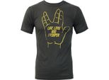 Junk Food - Maglietta Da Uomo "Live Long And Prosper"" NS5534 (Xs) (Nero)"
