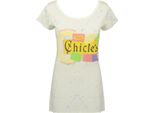 Junk Food - Maglietta "Paint"" Da Donna NS5653 (L) (Bianco)"