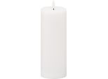 Hill Interiors - Candela Elettrica "Luxe Collection"", Bagliore Naturale HI3984 (20 Cm X 7 Cm X 7 Cm) (Bianco)"