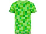 Minecraft - T-Shirt Con Stampa All-Over Per Ragazzi NS5417 (104) (Verde)