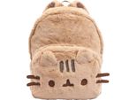 Pusheen - Zaino, 3D, Pelliccia Sintetica NS6845 (Taglia Unica) (Beige)