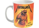 Metallica - Tazza Da Caffè "Jump In The Fire"" PH2841 (Taglia Unica) (Arancione)"
