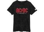 Ac/Dc - Maglietta "Let There Be Rock"" Per Uomo/Donna Unisex NS6639 (Xxl) (Nero)"