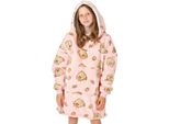 Pusheen - Coperta Con Cappuccio "Vuddie"" Per Bambini NS7034 (Taglia Unica) (Rosa)"