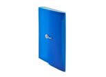 Cartella Pieghevole Pp Con Gomma (13) A4 Blu