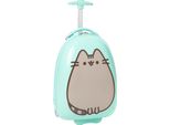 Pusheen - Valigia Con Due Ruote NS7067 (Taglia Unica) (Verde Menta)