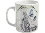 Metallica - Tazza Da Caffè "And Justice For All"" PH3125 (Taglia Unica) (Bianca)"