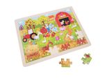 Legno Da Gioco -Legno -Puzzle -Fattoria