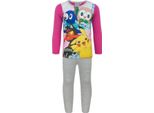 Pokemon - Pigiama Per Bambine NS6357 (116) (Rosa/Grigio)