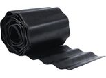 Gardenix Waveborder Bordatura Per Prato In Plastica Lunghezza 9 M Altezza 10-25 Cm – Antracite / 25 Cm