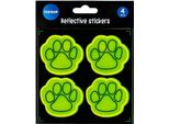 Set Di Adesivi Riflettenti Paw 4 Pezzi