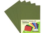 Cartone Ondulato A4 Verde Oliva 5Pz