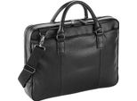 Quadra - Borsa Per Laptop "Nuhide"", Slim Fit PC6895 (Taglia Unica) (Nero)"