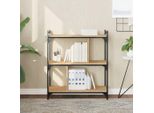 Maison Exclusive - Libreria 3 Ripiani Rovere Sonoma 76X32X88 Cm Materiale Ligneo