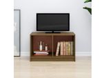 Maison Exclusive - Mobile Tv Marrone Miele 70X33X42 Cm Legno Massello Di Pino
