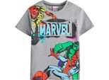 Marvel Avengers - Maglietta Da Ragazzo NS8186 (116) (Grigio)