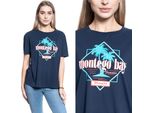 Wrangler Damen, Maglietta Boyfriend Tee, Xs, Blau, Sport, Tshirt, Camicia