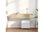 Maison Exclusive - Scaffale A Muro Con Cassetti Rovere Sonoma 100X36X19Cm Materiale Ligneo