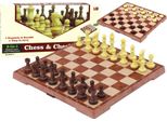 Gioco Di Strategia Scacchi Dama 2In1 Tavolo