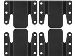 4Pcs Connettori Per Divani Componibili, Incastro Universale Per Divani Componibili, Clip Per Divani Facili Da Installare, Robusti Connettori Per Mobili, Staffa Per Connettori Per Divani Con Vite
