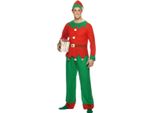 Smiffys - Set Costume Per Uomo/Donna Unisex SM488 (Xl) (Rosso/Verde)