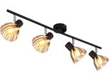 Globo Lighting|Faro In Metallo Nero Opaco, 4X E14