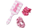 Barbie - Set Di Spazzole Per Capelli A Righe Retrò NS8628 (Taglia Unica) (Rosa)