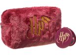 Harry Potter - Borsetta Per Cosmetici E Specchio, Boccino D'oro NS8613 (Taglia Unica) (Rosso/Oro)