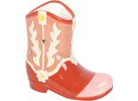Something Different - Bruciatore Di Petrolio, Stivali Da Cowboy SD6779 (Taglia Unica) (Arancione/Bianco)