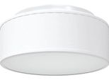Vidaxl Lampada Da Soffitto Con Faretti Bianco 30 X 30 X 13,5 Cm Tessuto