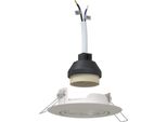 Vidaxl Spotlight 6 Pezzi Bianco 9 X 9 X 2,5 Cm Metallo
