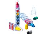 Midocean - Pastelli A Cera "Magic"" Set MO308 (Taglia Unica) (Trasparente/Colorato)"