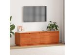 Maison Exclusive - Mobile Tv Marrone 156 X 37 X 45 Cm Materiale Ligneo