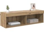 Syfax™ Mobile Tv Da Parete Panama Rovere Artigianale 100 X 30 X 30 Cm