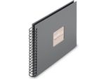 Hama 00009840 Album Fotografico E Portalistino Grigio 100 Fogli 10 X 15 Rilegatura A Spirale