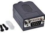 Inline® Morsettiera Breakout D-Sub 9, Spina, Terminale A Vite