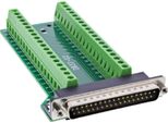 Inline® Morsettiera D-Sub 37, Connettore, 2 File, Terminale A Vite, Laterale