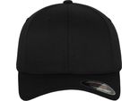 Flexfit - Cappellino Da Baseball Per Uomo/Donna Unisex, Lana Pettinata BC7201 (L-XL) (Nero)
