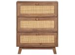 Syfax™ Credenza 61X35X76 Cm In Legno Massello Di Mango